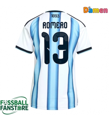 Argentinien Cristian Romero #13 Replik Heimtrikot Damen WM 2026 Kurzarm